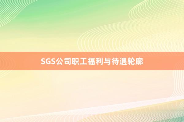 SGS公司职工福利与待遇轮廓